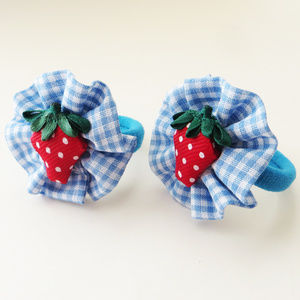 *NEW* Set Of 2 Strawberry Ponytails